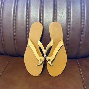 Tory Burch, Manon Thong Sandal, Leather 9.5